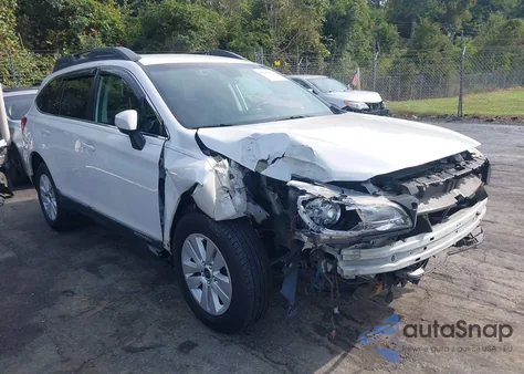 2017 Subaru Outback 2.5I Premium из США, поврежденный, VIN 4S4BSAFC0H3382434